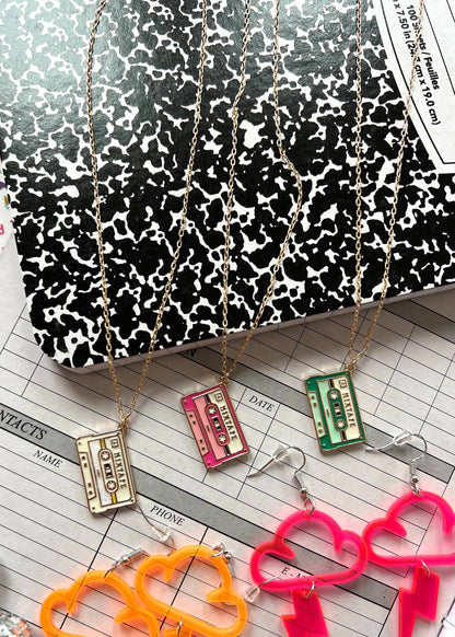 magical mixtape necklaces